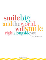 Smile big… inspiration for your day
