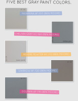 5 best gray paint colors
