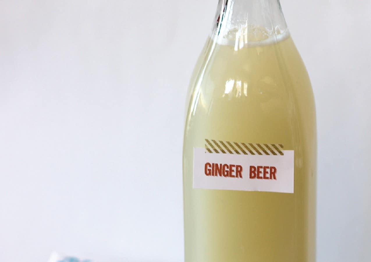 Homemade Ginger Beer Recipe