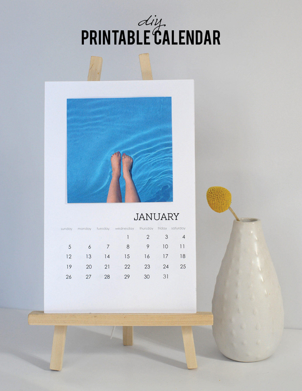 DIY Printable Calendar