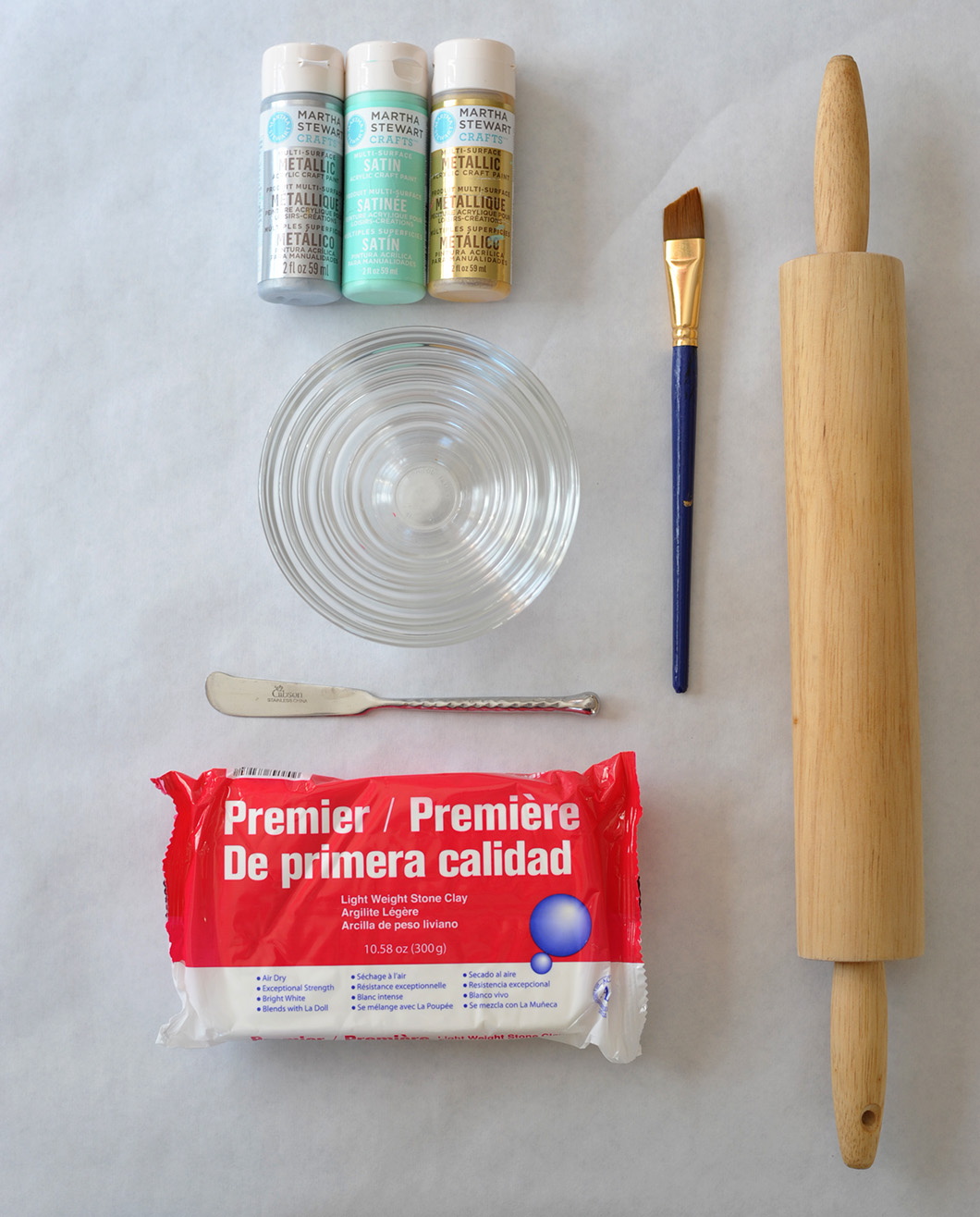 DIY Air Dry Clay Jewelry Bowls