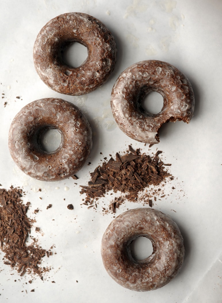 The Best Baked Chocolate Donut Recipe.