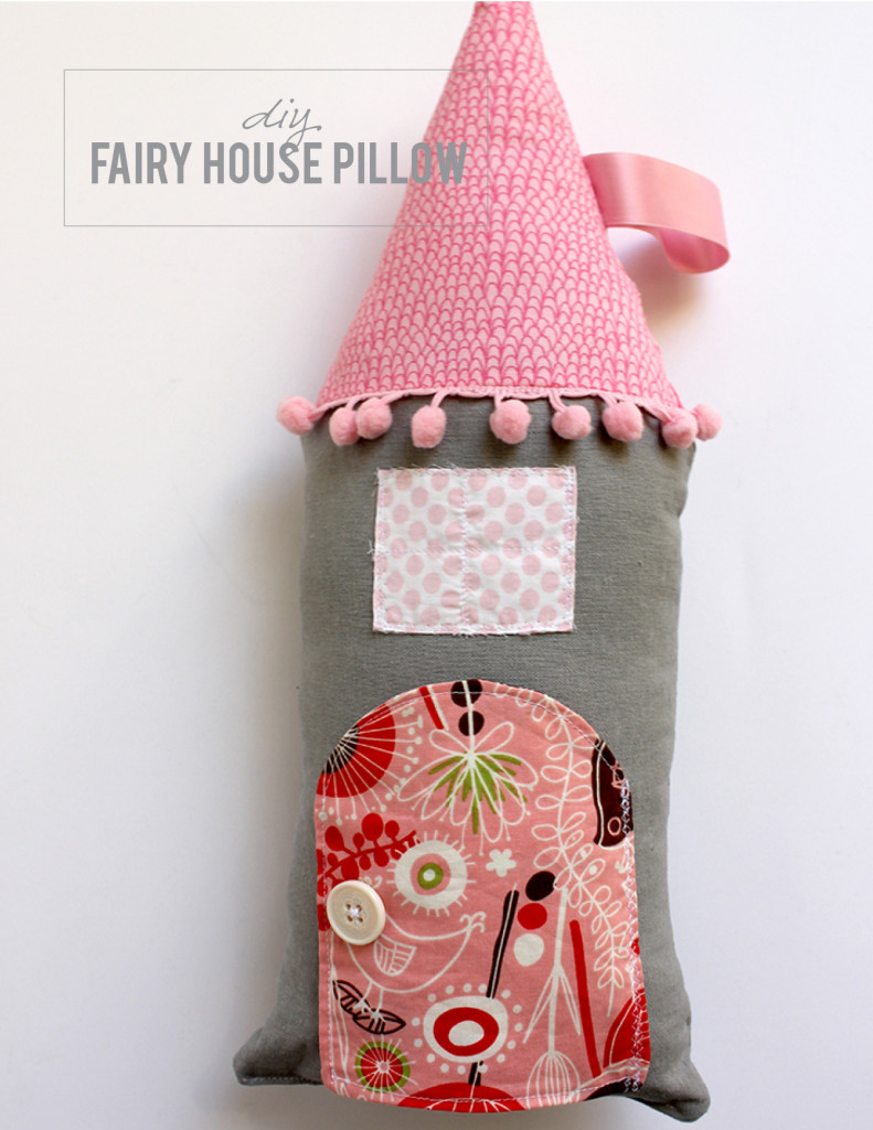 Diy Fairy House Pillow