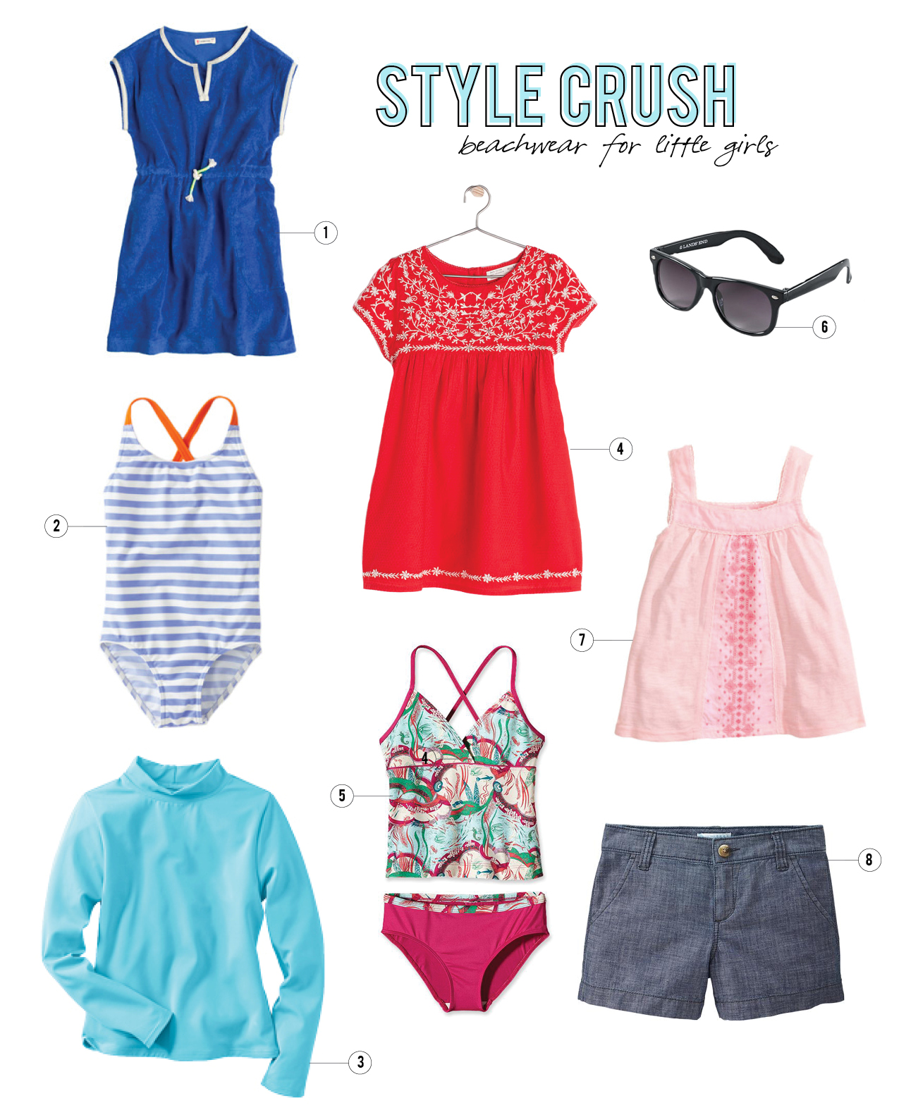 Style Crush – beachwear for little girls
