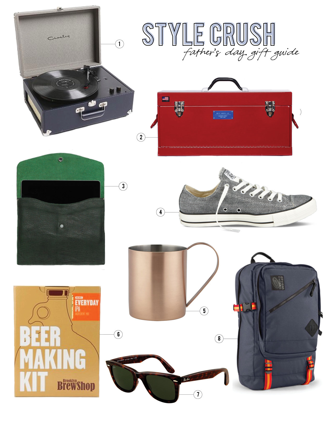 Style Crush – Father’s Day Gift Guide