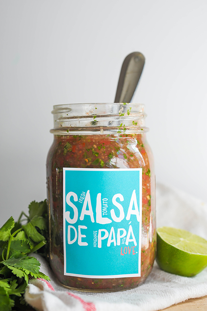 Homemade Salsa for Father’s Day and a free printable