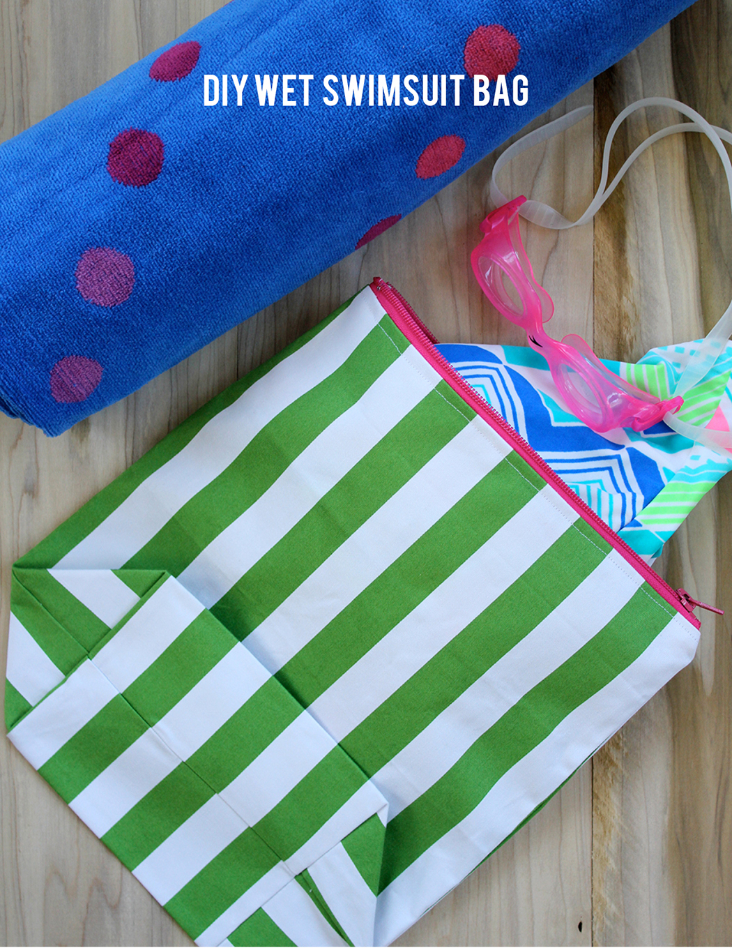 DIY Wet Swimsuit Bag