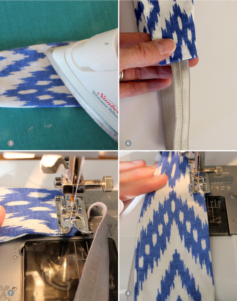 How to Sew a Fabric Headband - Tea and a Sewing Machine