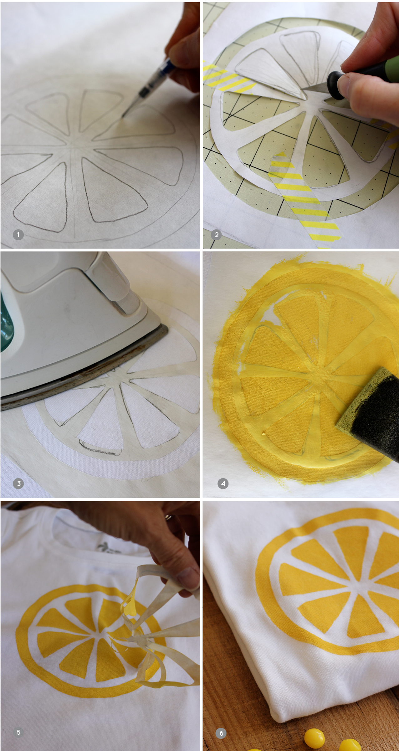 DIY – Lemon T-shirt
