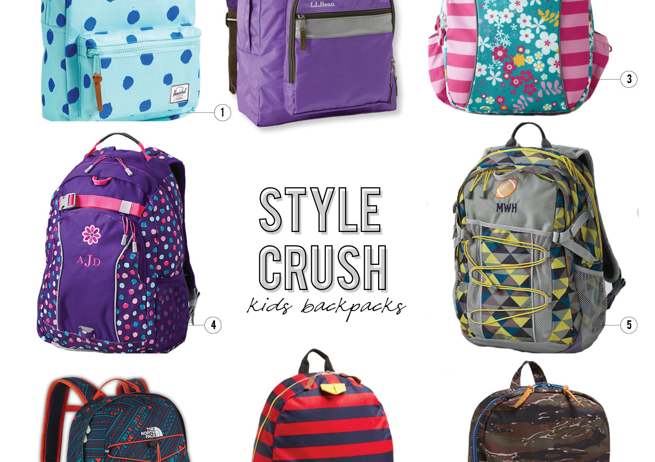 favorite kids backpacks for back to school