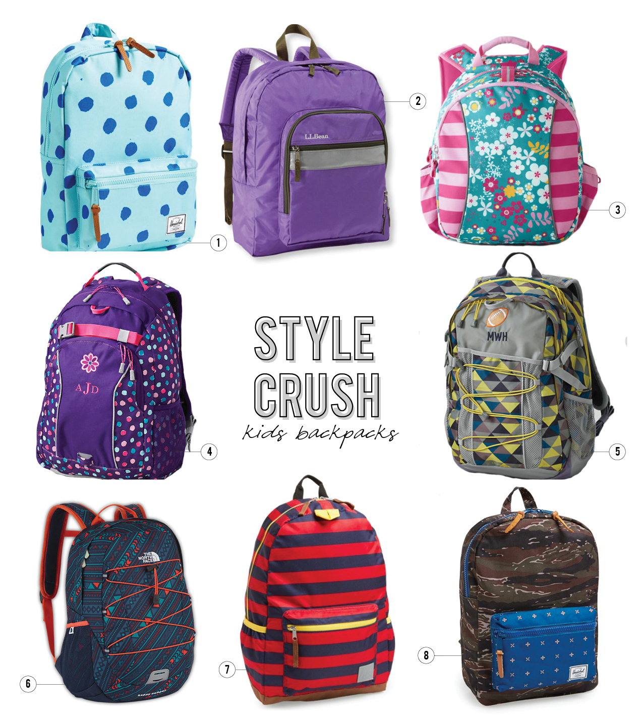 Style Crush – Kids Backpacks