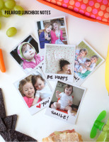 DIY Polaroid Lunchbox Notes (with printable)