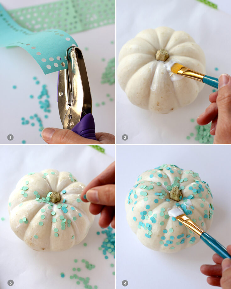 DIY Fabric Covered Pumpkins - Alice and Lois