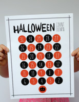 Halloween Countdown Free Printable