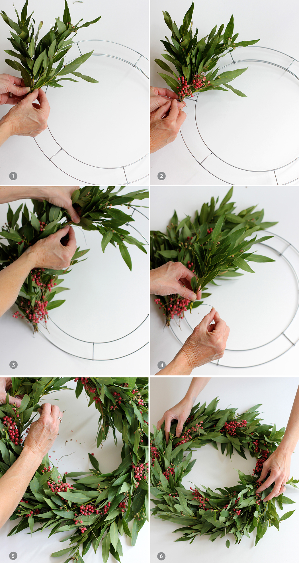 Handmade Holiday Wreath