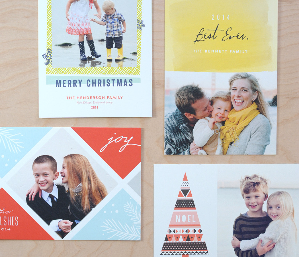 minted holiday card giveaway