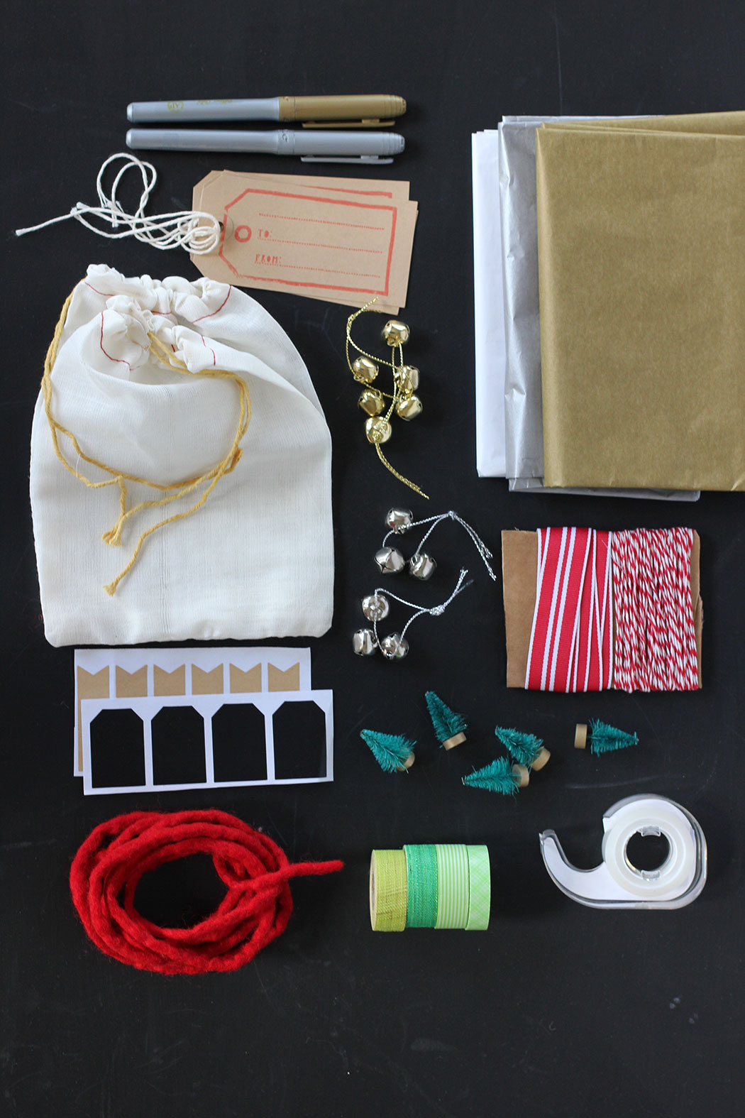 Holiday Gift Wrapping Kit