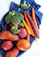Weeknight Meals – Roasted Vegetables & Chicken