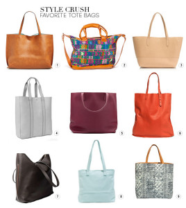 Style Crush – Favorite Tote Bags