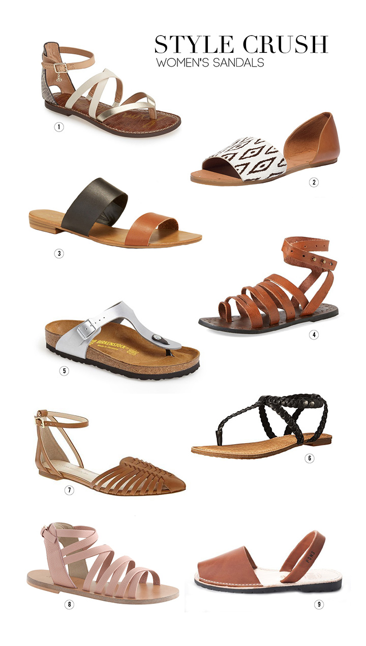 Style Crush – Women’s Sandals