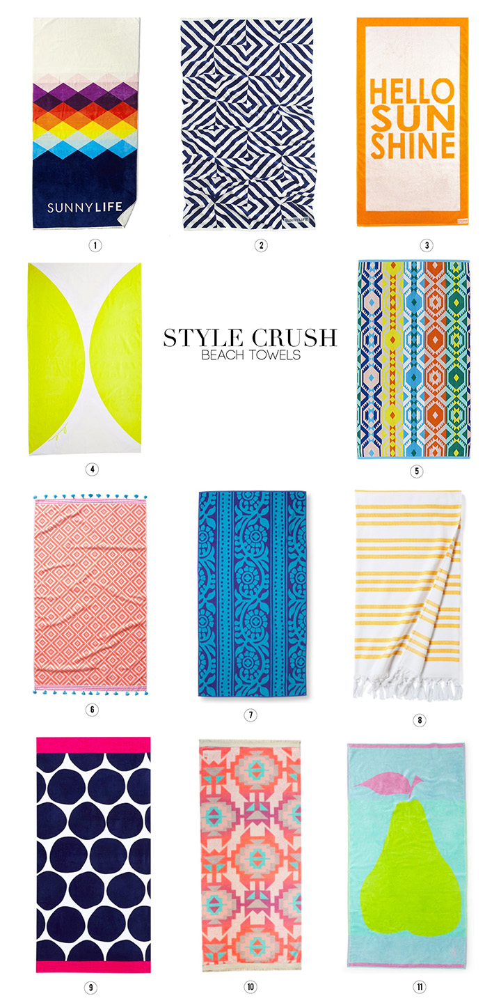Style Crush – Beach Towels