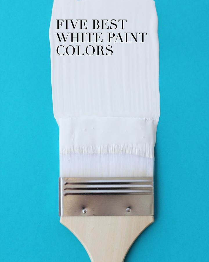 A great list of the best white interior paint colors / aliceandlois.com