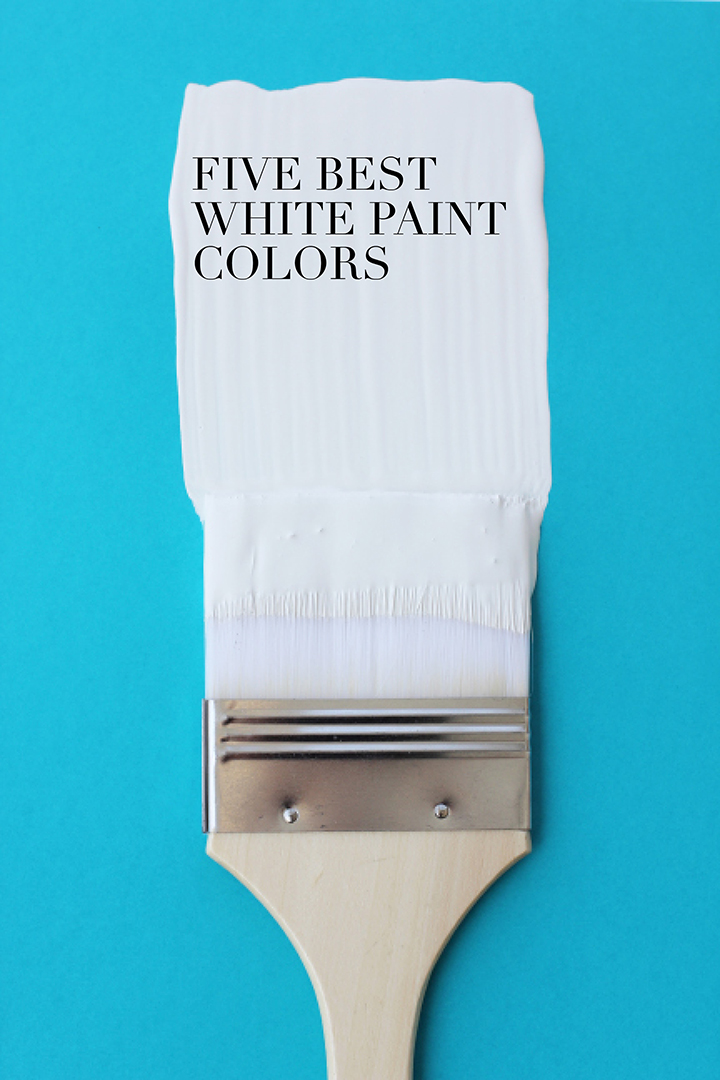 A great list of the best white interior paint colors  /  aliceandlois.com