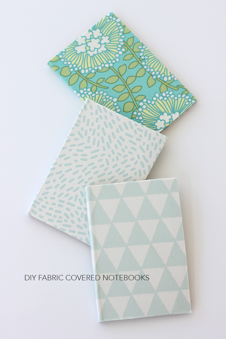 DIY Fabric Covered Notebook 