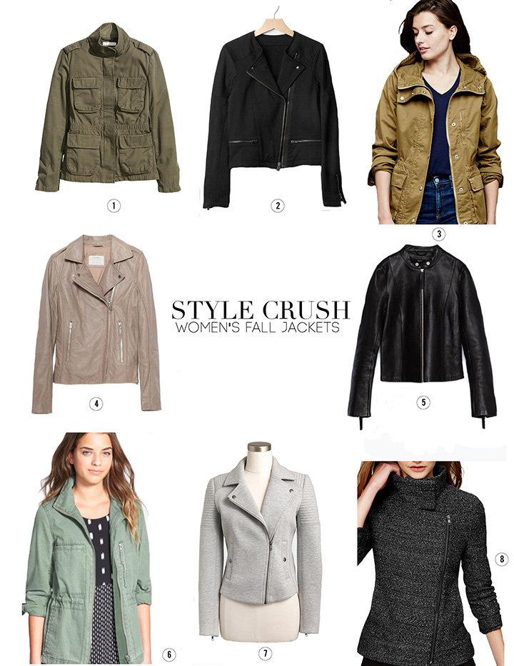 Check out our favorite fall jackets for women on aliceandlois.com