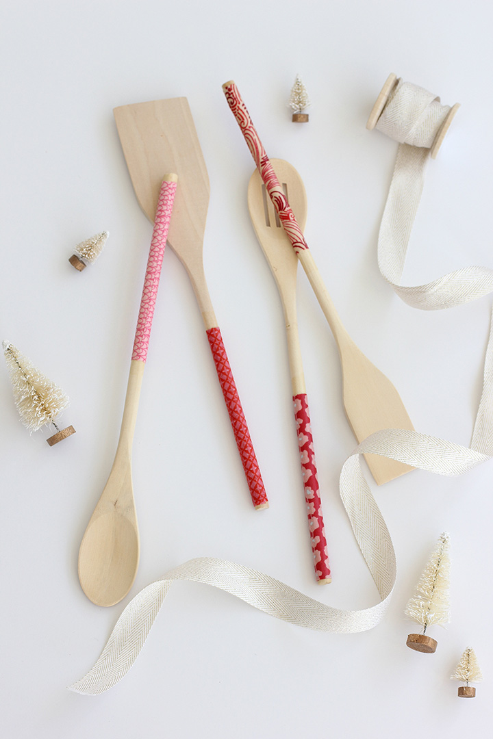 DIY Fabric Covered Spoons | alice & lois