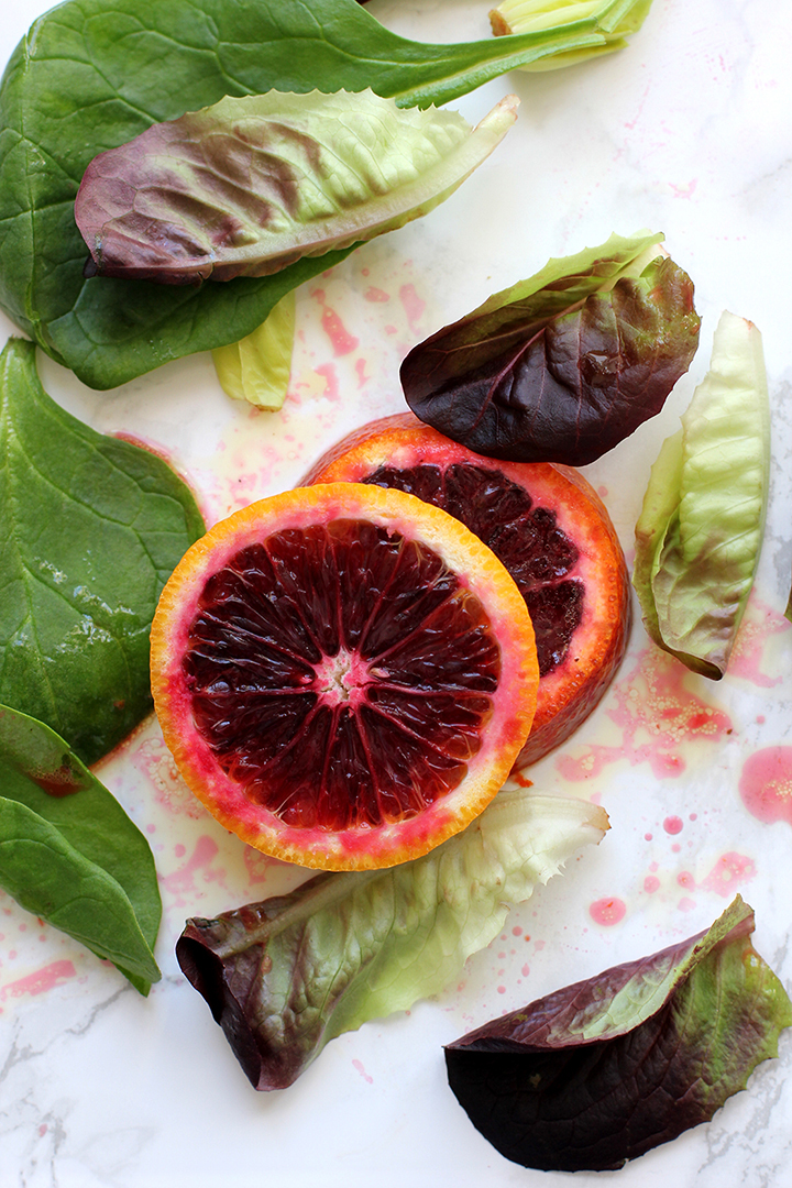 Our new favorite salad dressing – Homemade Blood Orange Vinaigrette