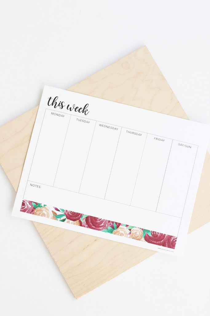 Weekly To Do List Free Printable - Alice and Lois