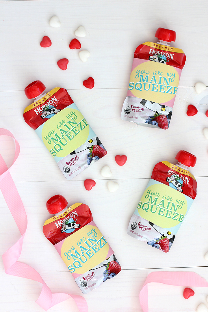 You Are My Main Squeeze Valentine free printable | alice & lois