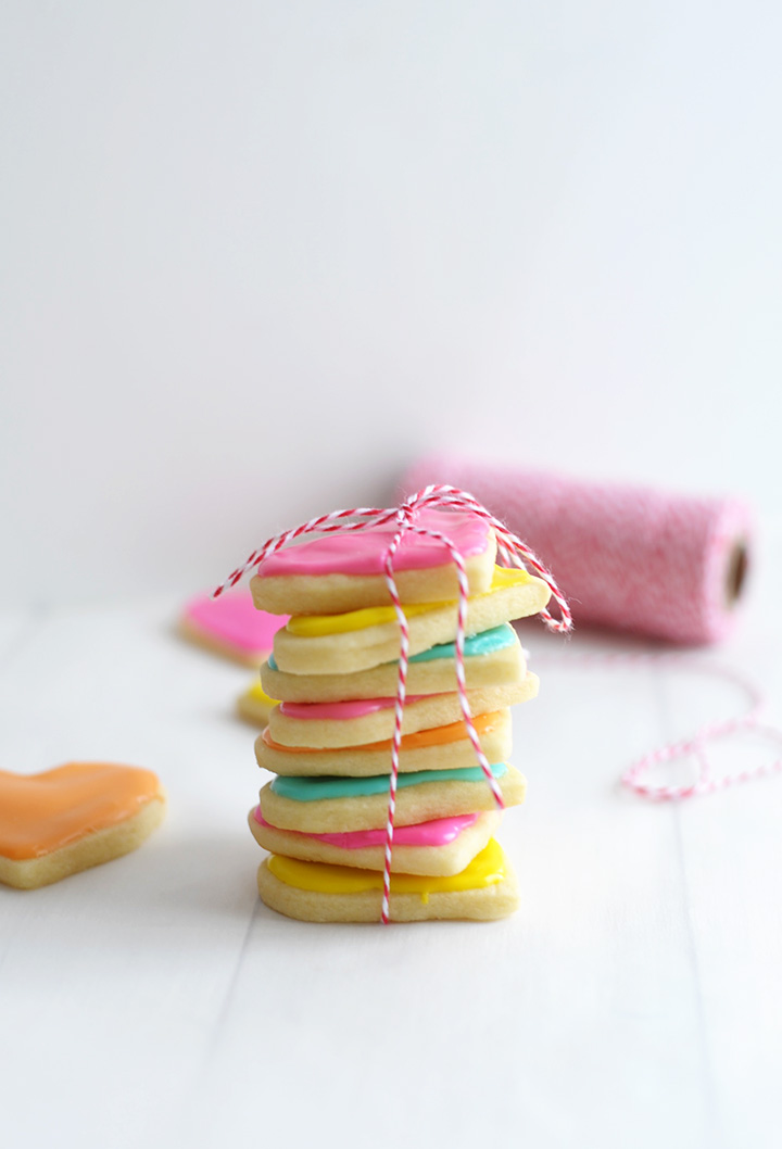 Such a fun and sweet treat for Valentine's Day – the Best Valentine Sugar Cookie Recipe.