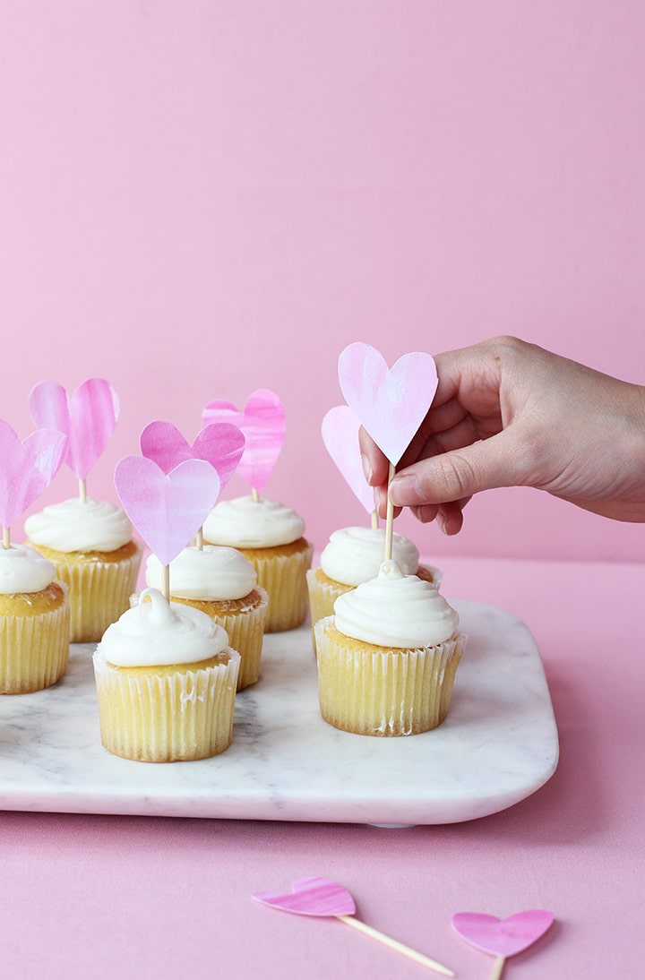 Valentine's Cupcake Toppers 