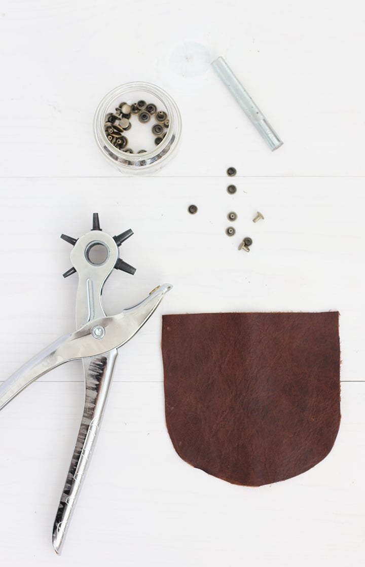 DIY Leather Cast Iron Grip - Alice and Lois