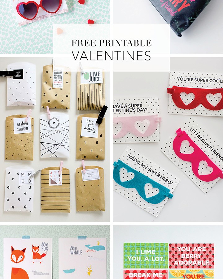 See our favorite Valentine Free Printables