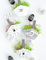 DIY Paper Easter Baskets with Free Printable