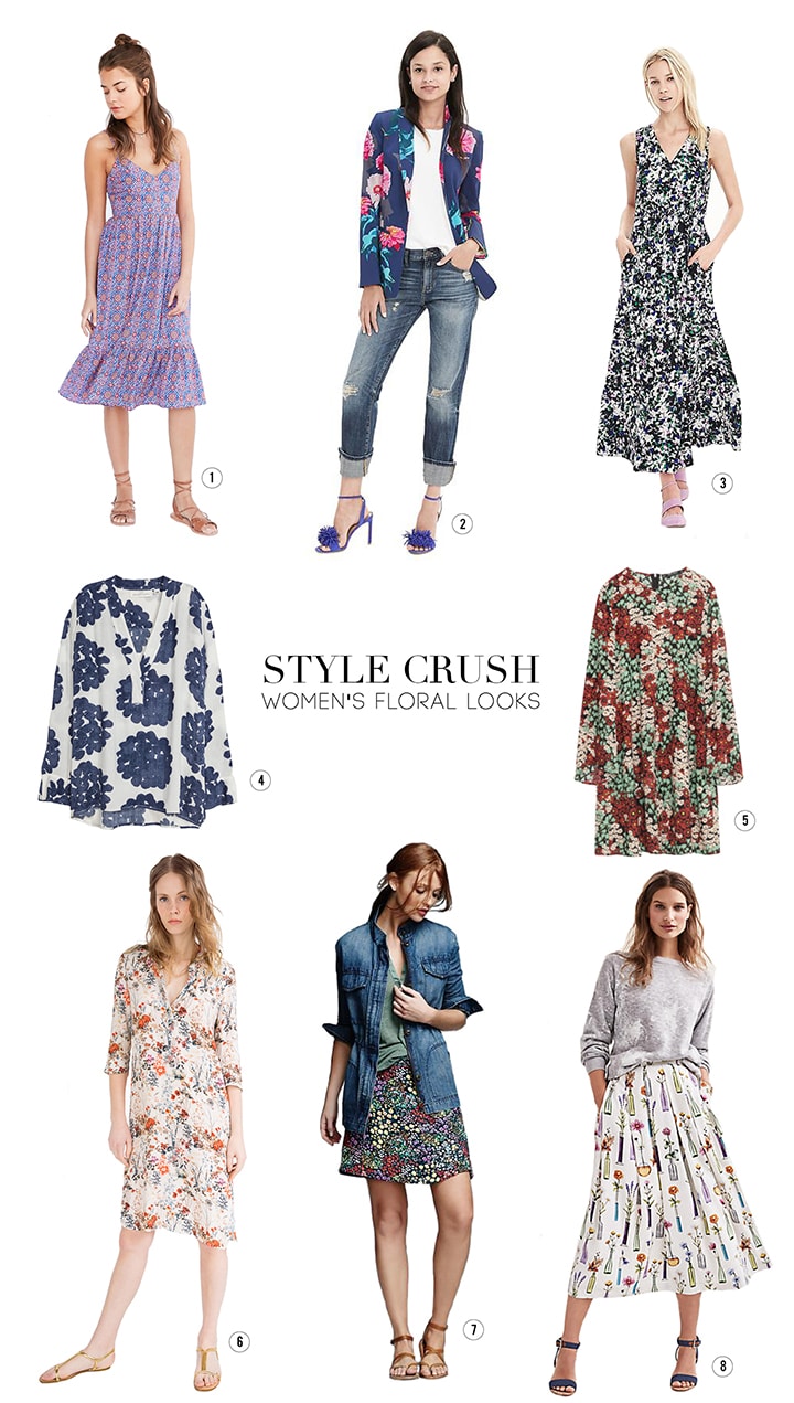 Style Crush – Spring Floral Looks