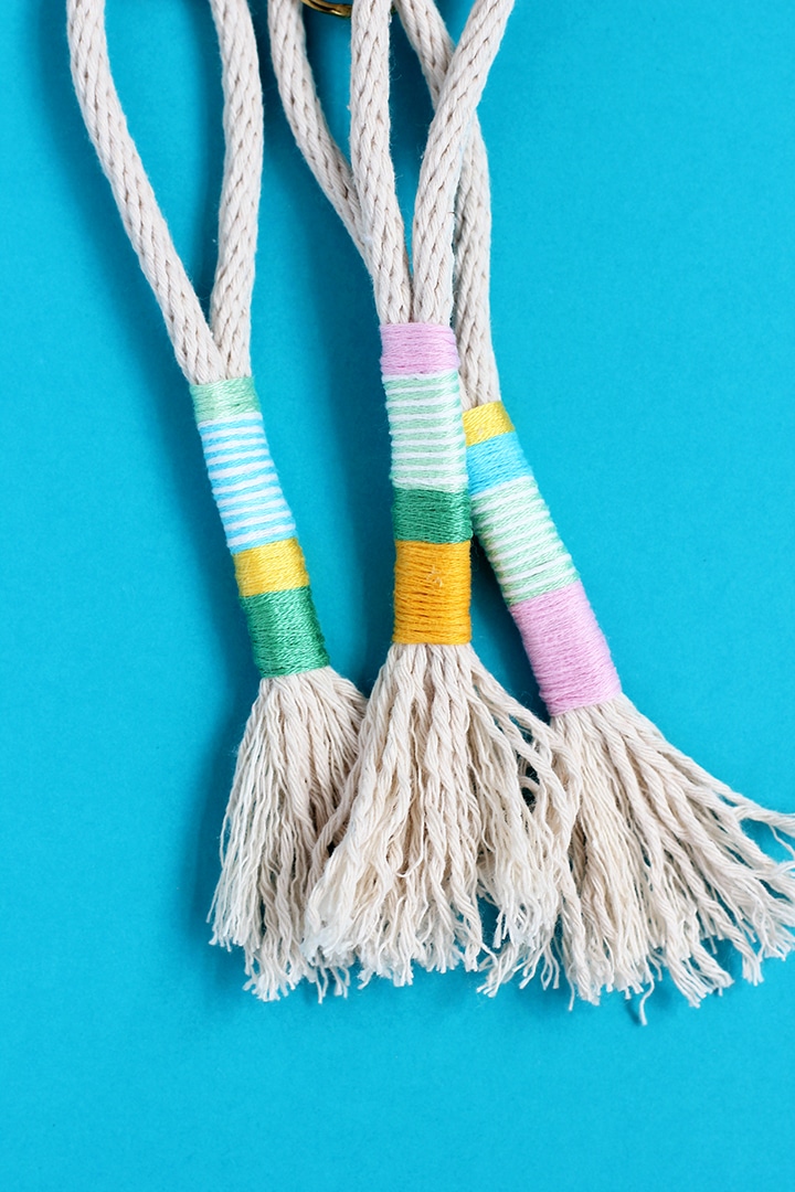 DIY Tassel Key Ring – Lenny and Eva