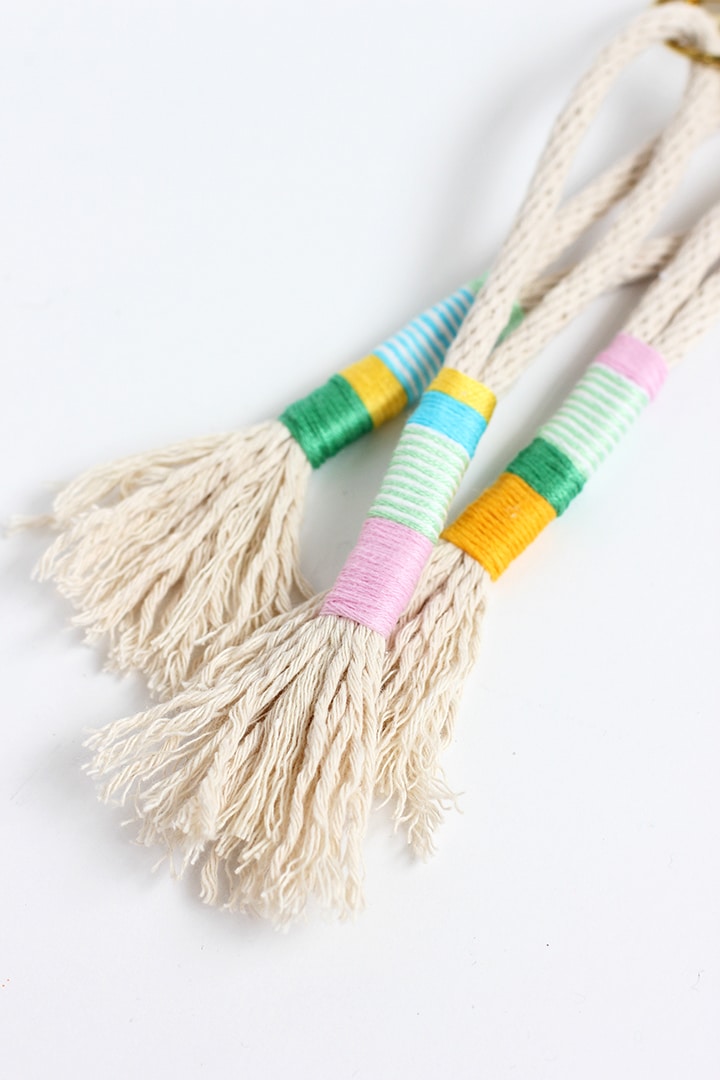 DIY Rope Tassel Keychains | Alice & Lois