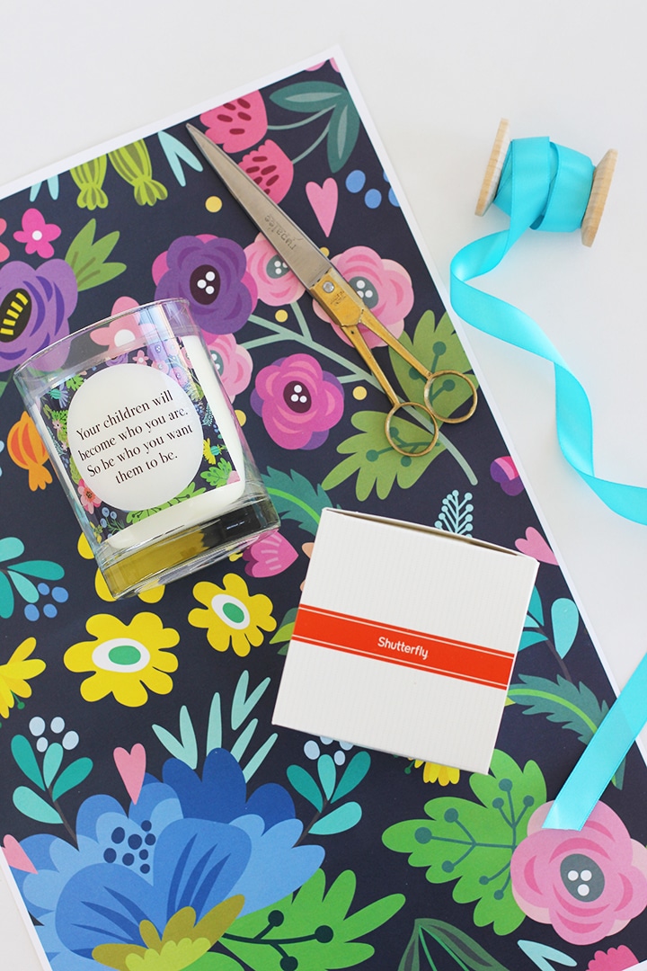 Mother's Day Gift Idea and Printable Wrapping Paper