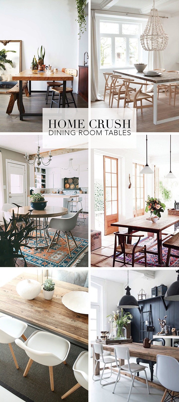 Home Crush – Dining Room Tables