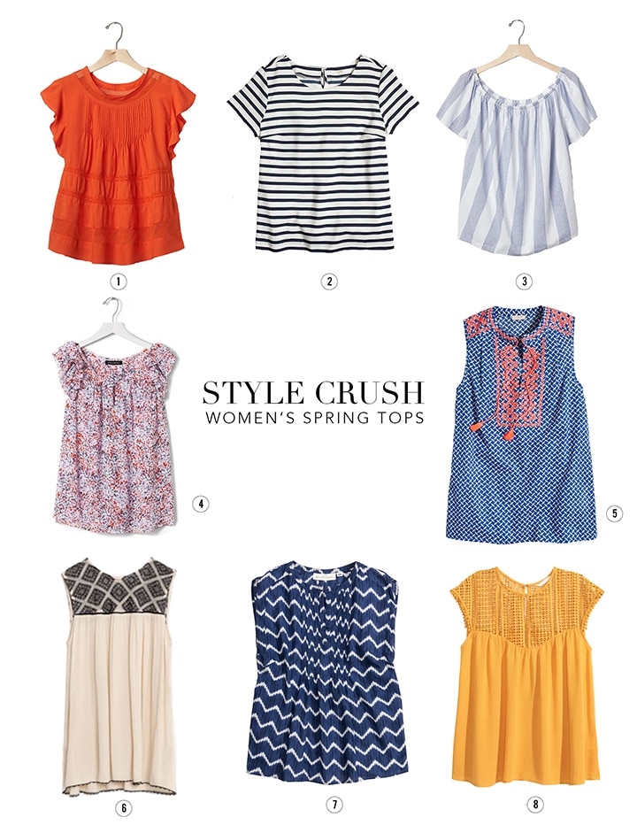 Some great finds for spring... our favorite Women's Tops.