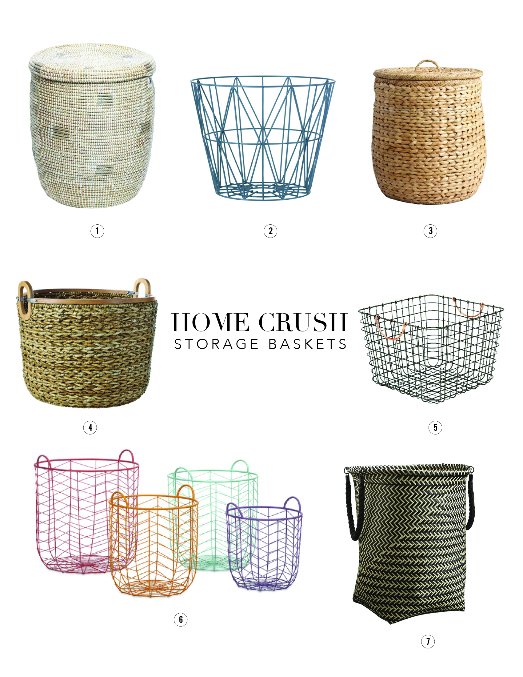 Home Crush – Storage Baskets