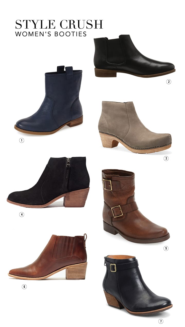 A roundup of our favorite women's booties for fall!