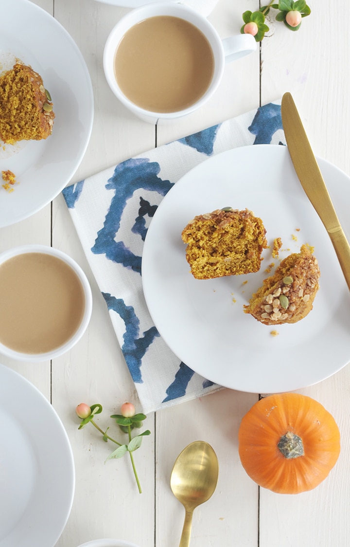 Here's our favorite Healthy Pumpkin Muffin Recipe