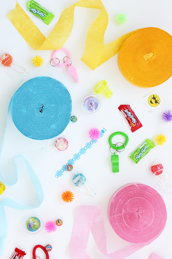 DIY Colorful Button Birthday Decor