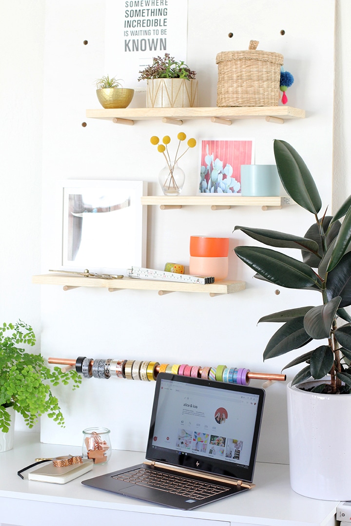 DIY Wall Organizer Board - Alice and Lois