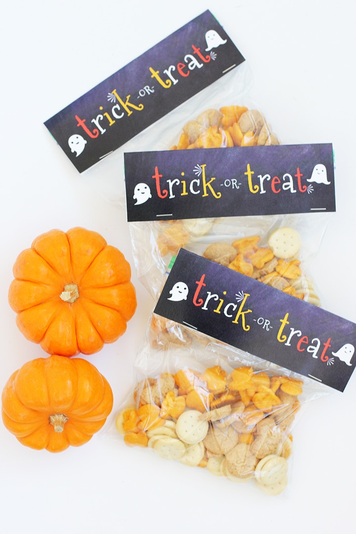 Halloween Snack Bag Labels Free Printable